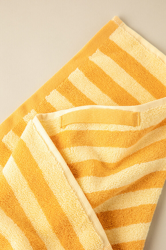 Prosop de baie Textil 30 x 50 cm, maro-galben