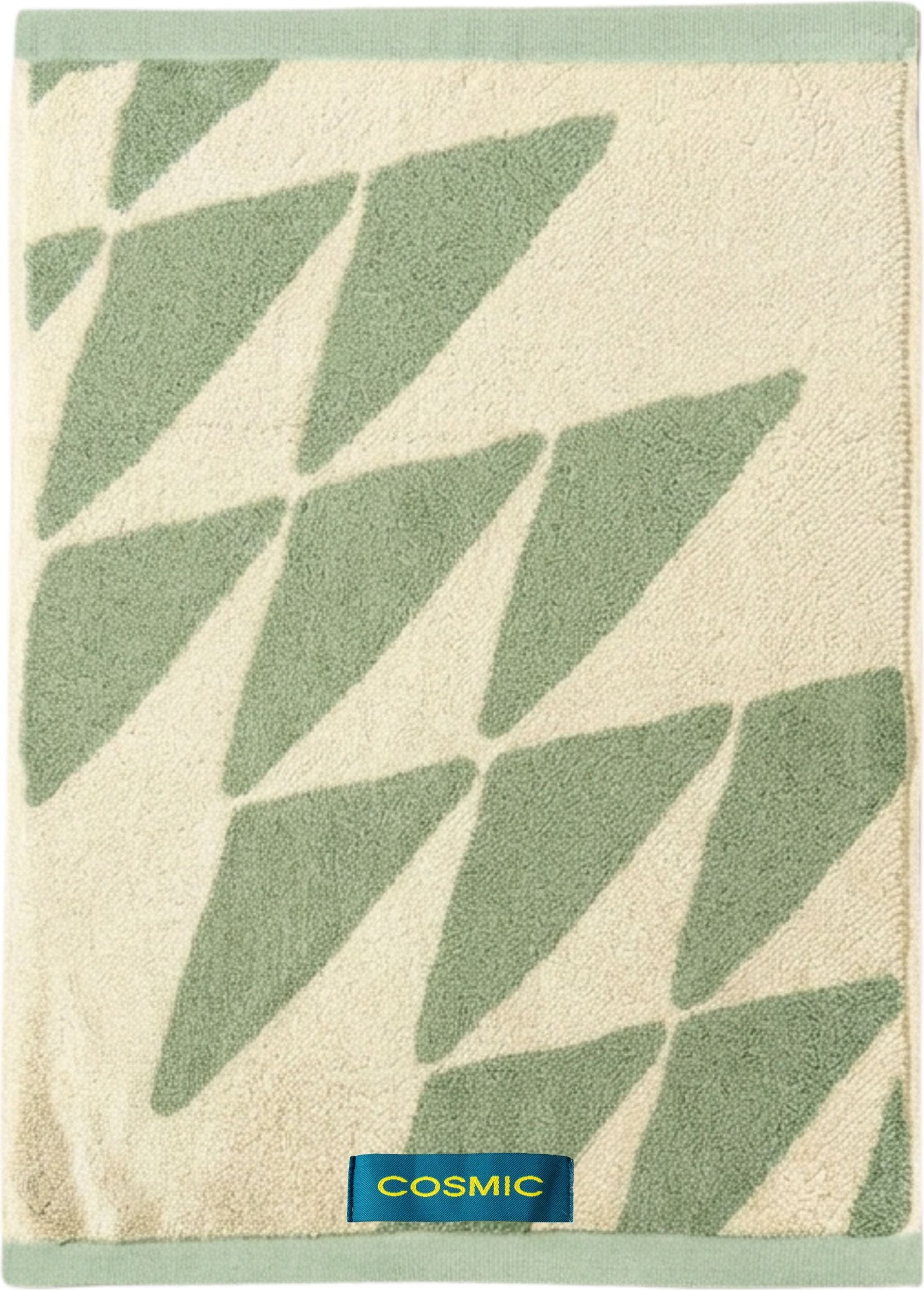 Textil Badteppich 50 x 70 cm, grün-gelb