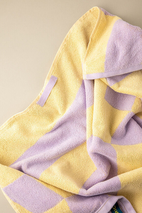 Textil Bath Towel 50 x 90 cm, orange-yellow