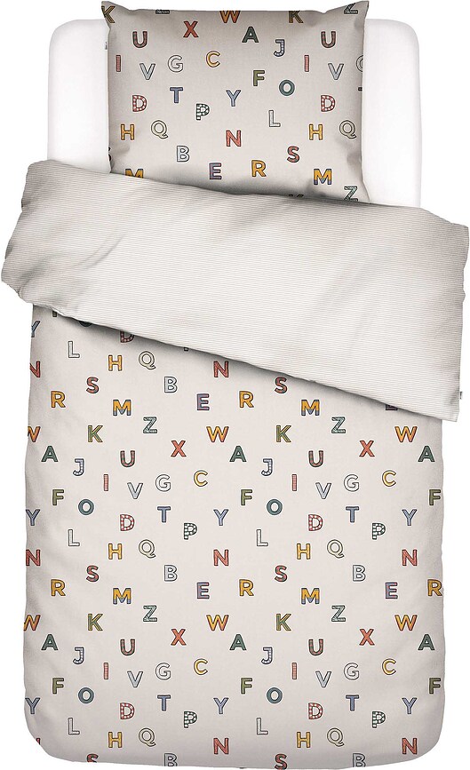 Alpha-bed Parure de lit 135 x 200 cm, avec taie d'oreiller 80 x 80 cm