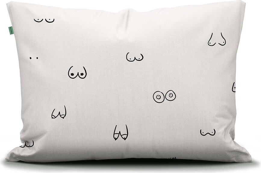 Booby Trap Taie d'Oreiller 60 x 70 cm