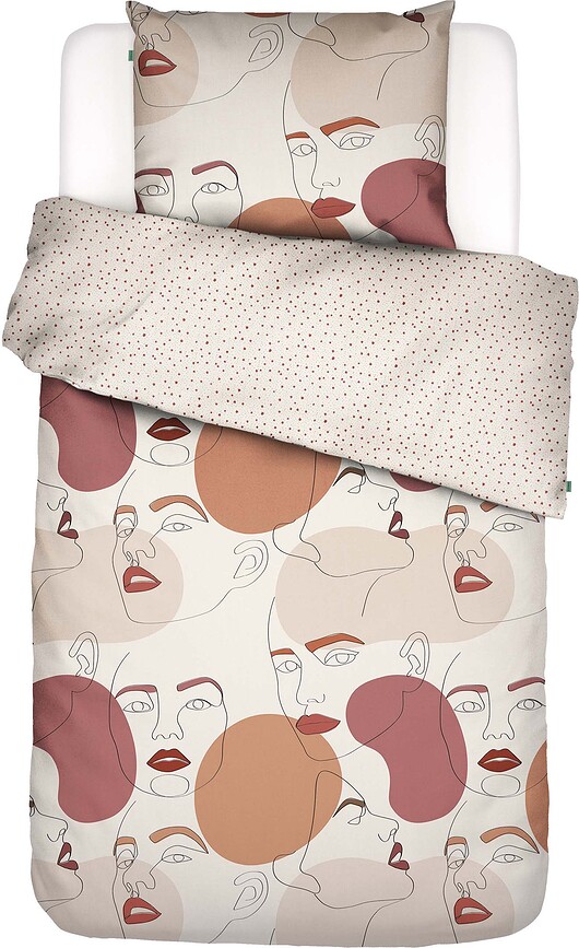 Femme Fatale Posteljnina, 140 x 220 cm, prevleka za vzglavnik 60 x 70 cm, 2-delni set