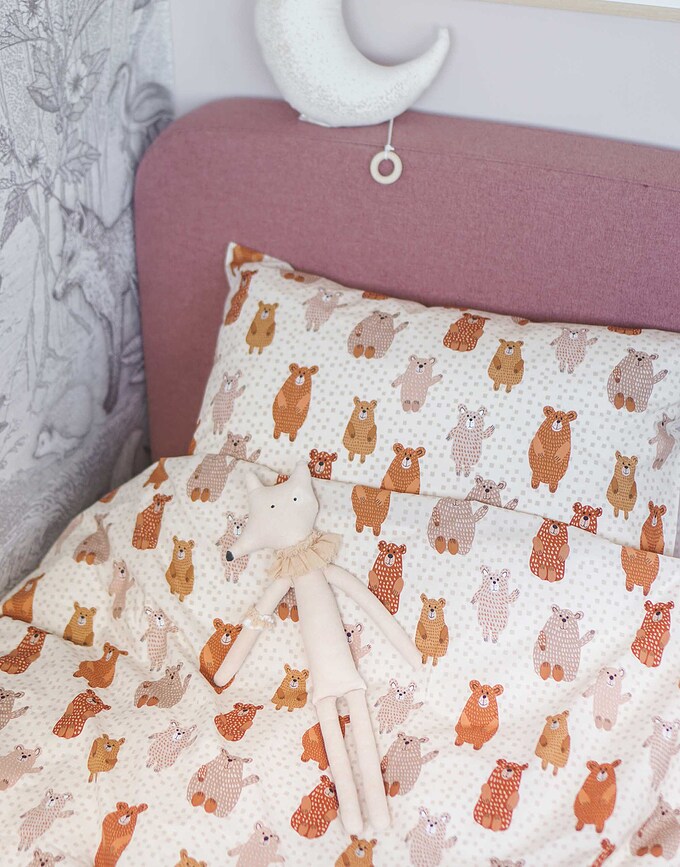 Funda de Almohada Beary Much, 60 x 70 cm