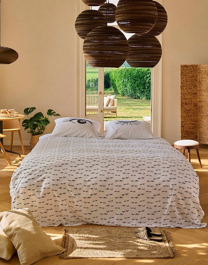 Funda Nórdica Eyecatcher, 135 x 200 cm, con funda de almohada 60 x 80 cm