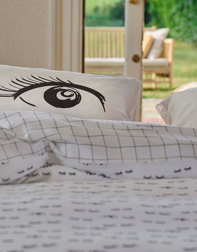 Funda Nórdica Eyecatcher, 135 x 200 cm, con funda de almohada 60 x 80 cm