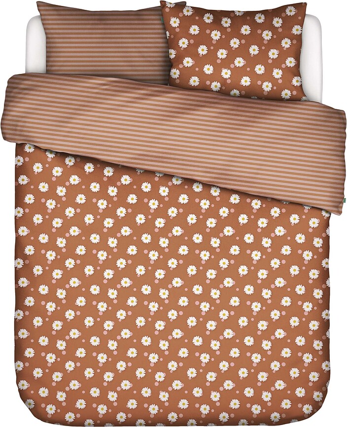 Juego de Funda Nórdica Oopsie Daisy, 200 x 220 cm, con 2 fundas de almohada 60 x 70 cm