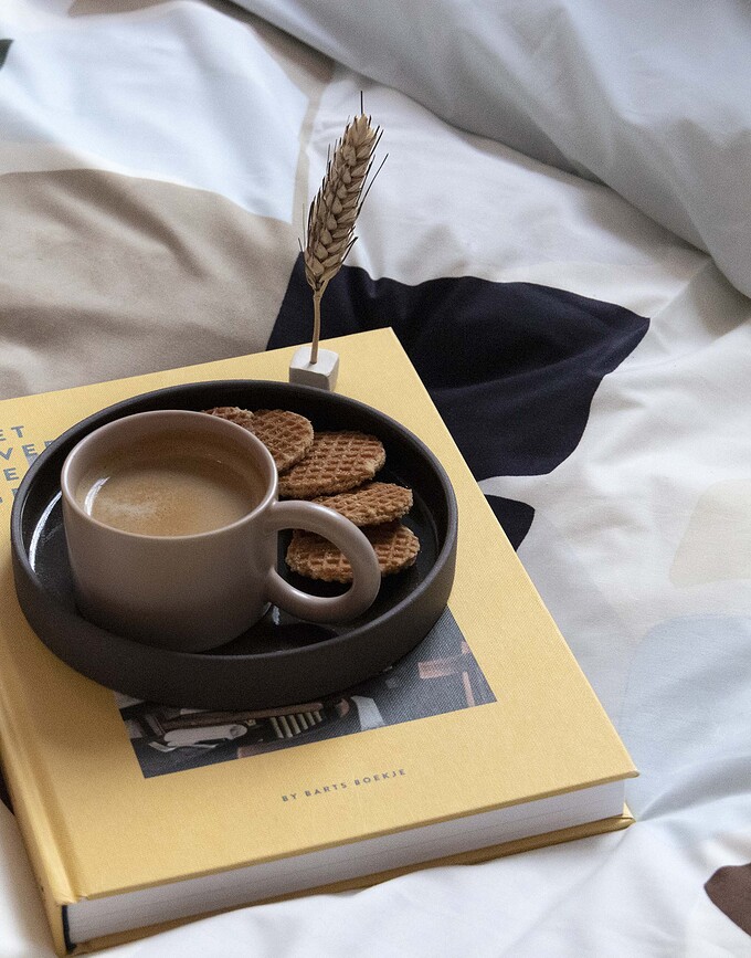 Leaf me alone Σετ Παπλωματοθήκης, 140x200 cm, μαξιλαροθήκη 70x90 cm