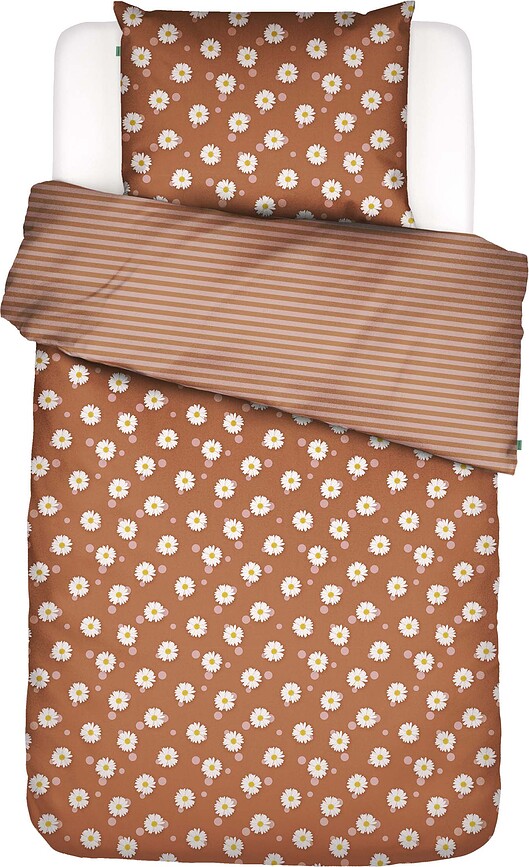 Oopsie Daisy Parure de Lit 135 x 200 cm, Taie d'oreiller 80 x 80 cm, Set 2 pièces