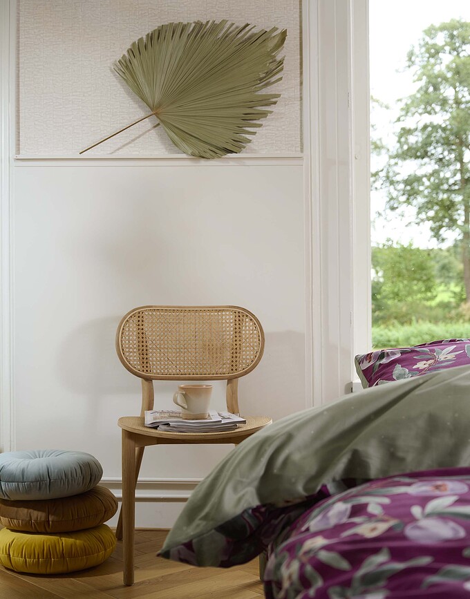 Plums Perfect Parure de Lit, housse de couette 135 x 200 cm, taie d'oreiller 60 x 80 cm