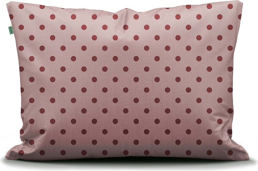 Turn Over Taie d'Oreiller, 60 x 70 cm, rose