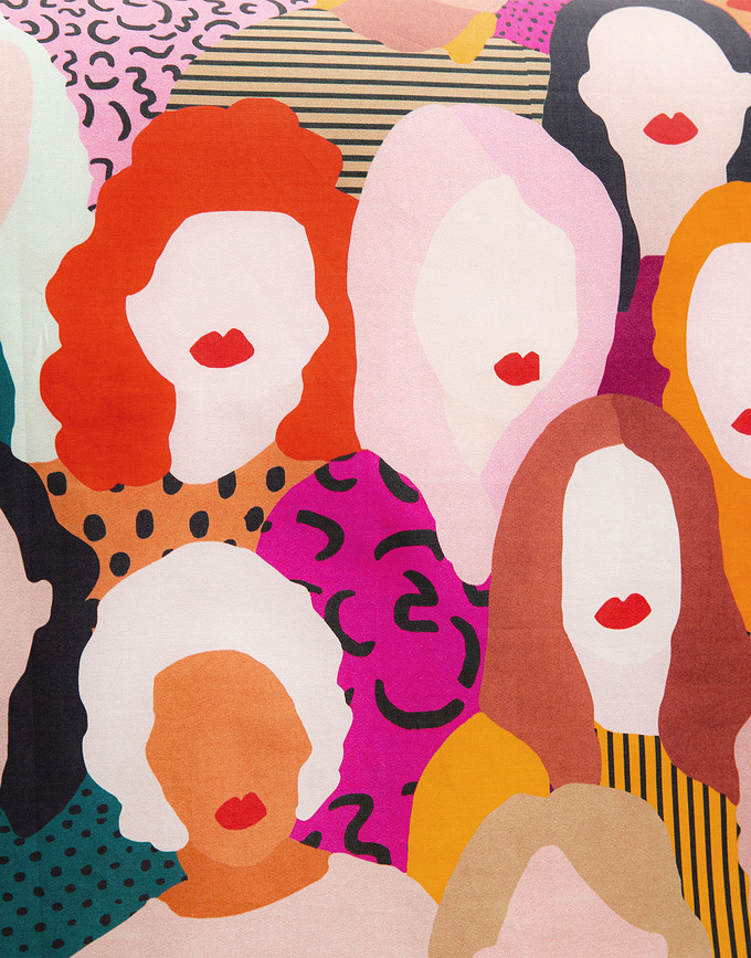 We Got This Posteljnina, 200 x 220 cm, z 2 prevlekama za vzglavnik 60 x 70 cm