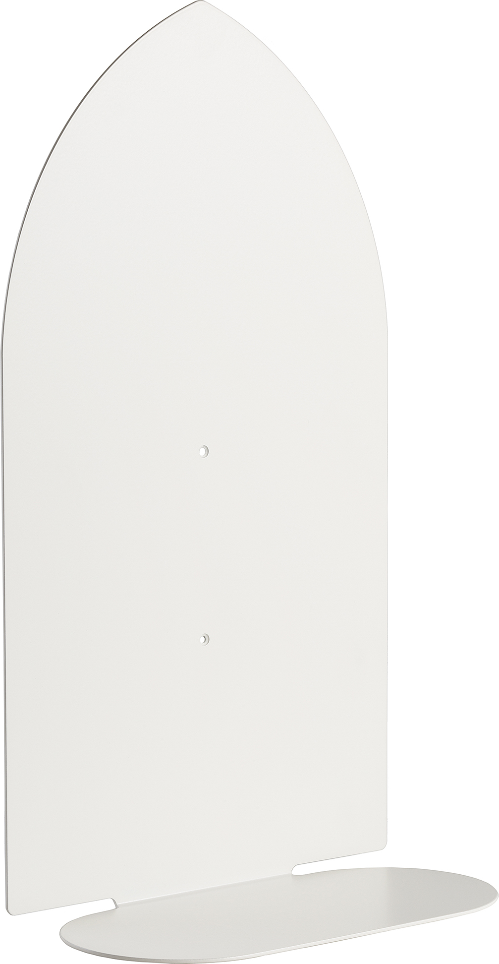 Aureole Wandregal 52 cm weiß