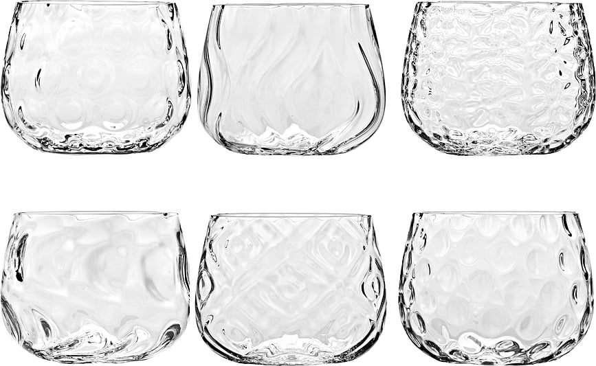 Bei Verres bas, Lot de 6