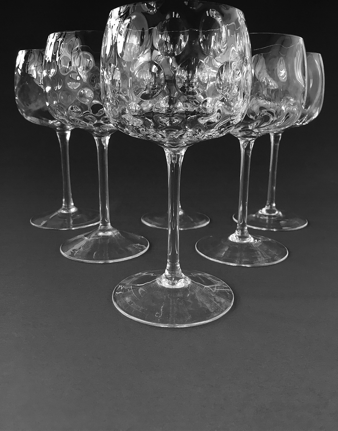 Bei Verres transparents, Lot de 6