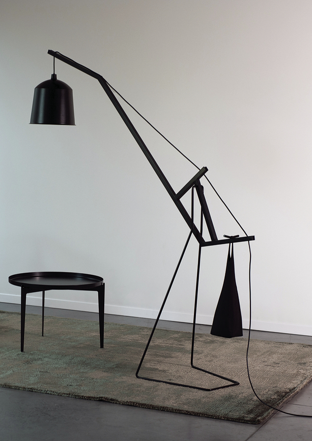 Covo Lampa Podna crna