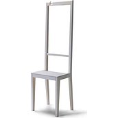 Krzesło i garderoba Alfred białe