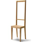 Krzesło i garderoba Alfred kolor naturalny