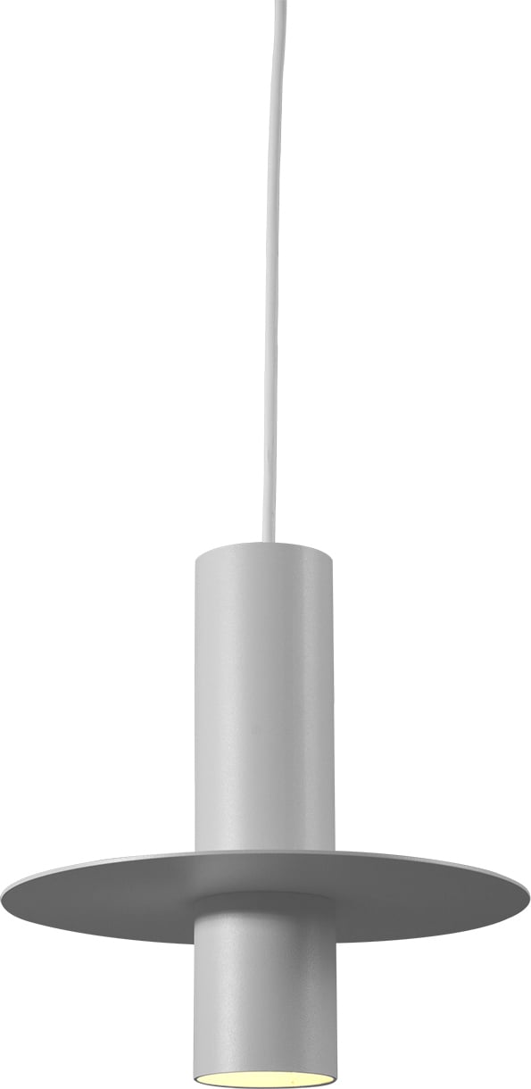 Lampa wisząca Kreis szara