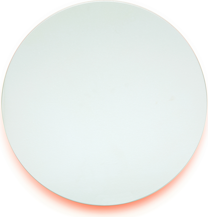 Lustro ścienne Moonlight 45 cm pomarańczowe
