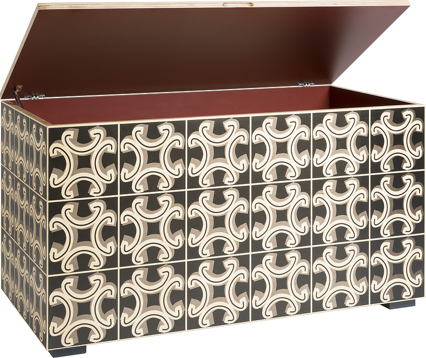 Tinello Italiano Baroque Coffre de Rangement