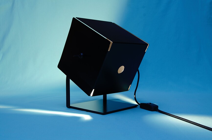 Vito Lampe de Table, noire