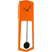 Zegar ścienny Aika pomarańczowy