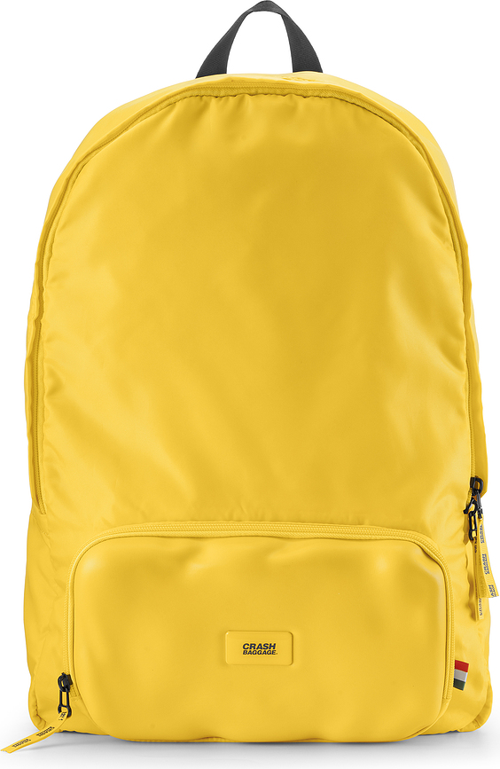 Crash Not Crash Rucksack 44 x 31 cm gelb