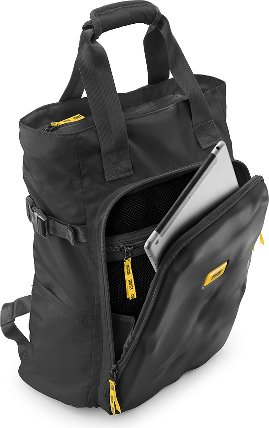 Crash Not Crash Sac Convertible 2-en-1, jaune