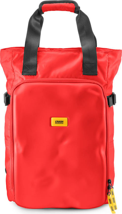 Crash Not Crash Tasche und Rucksack rot 2in1