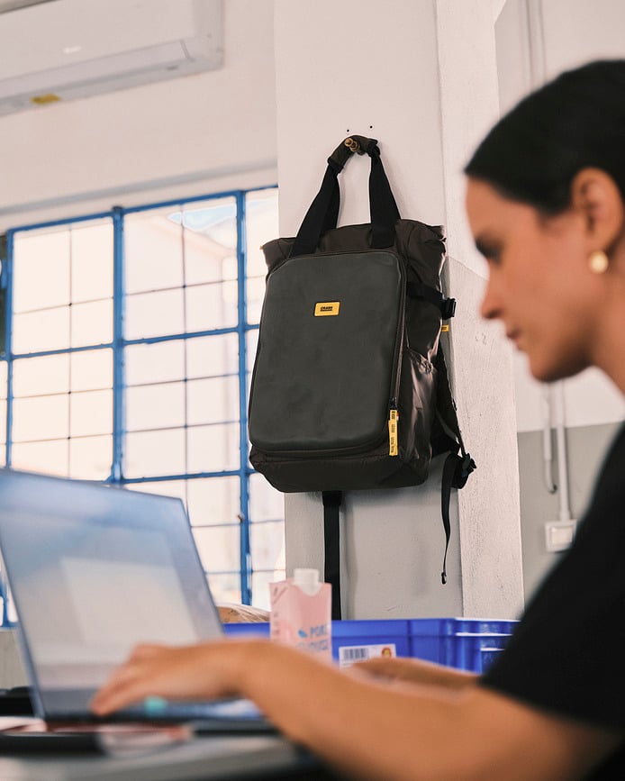 Crash Not Crash Torba i Ruksak 2u1 žuta