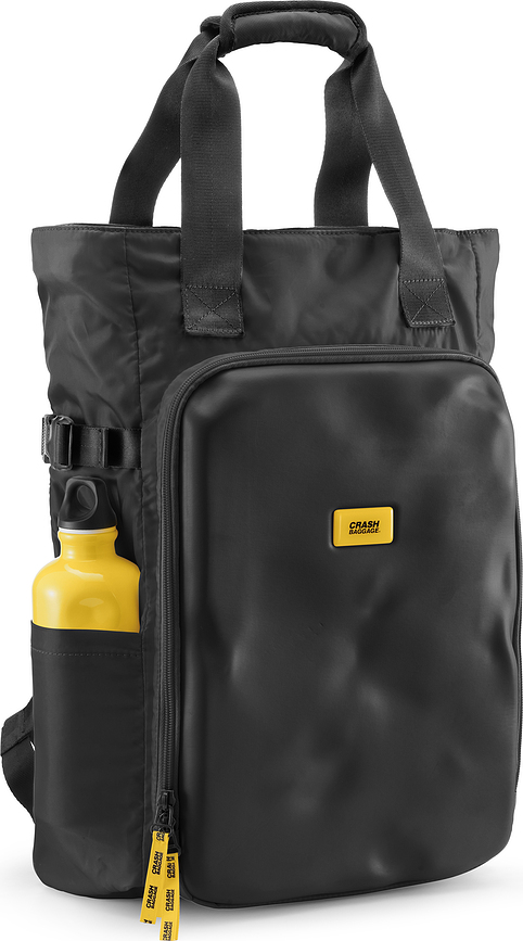 Crash Not Crash Τσάντα / Σακίδιο 2 σε 1, κίτρινη