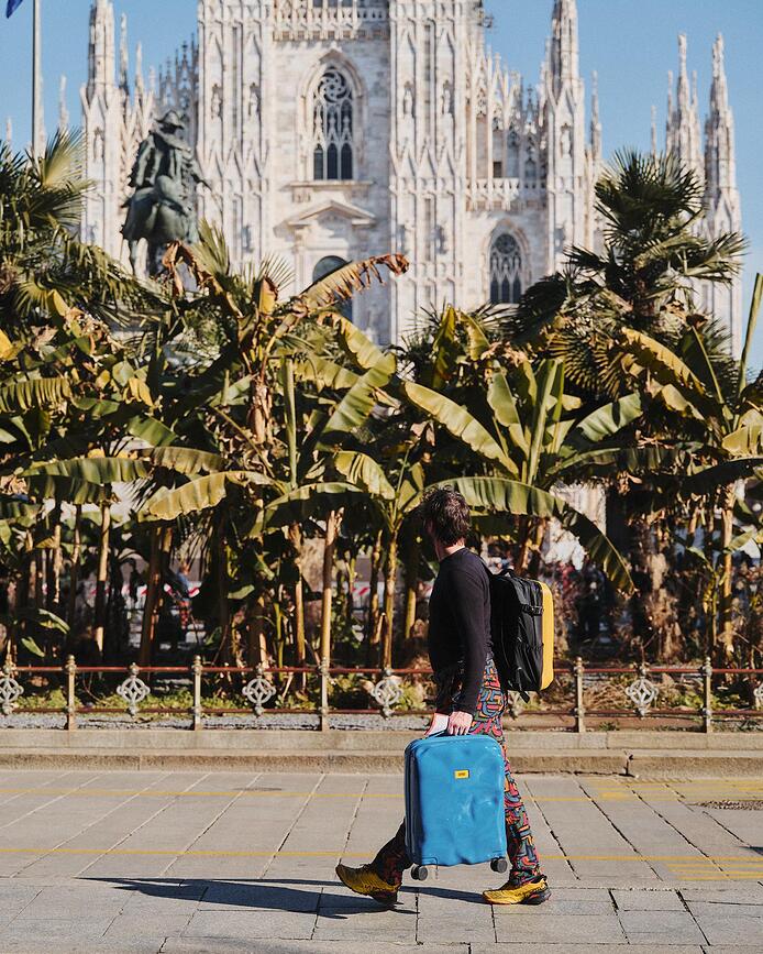 Icon Tone on Tone Kofer kabinski žuti