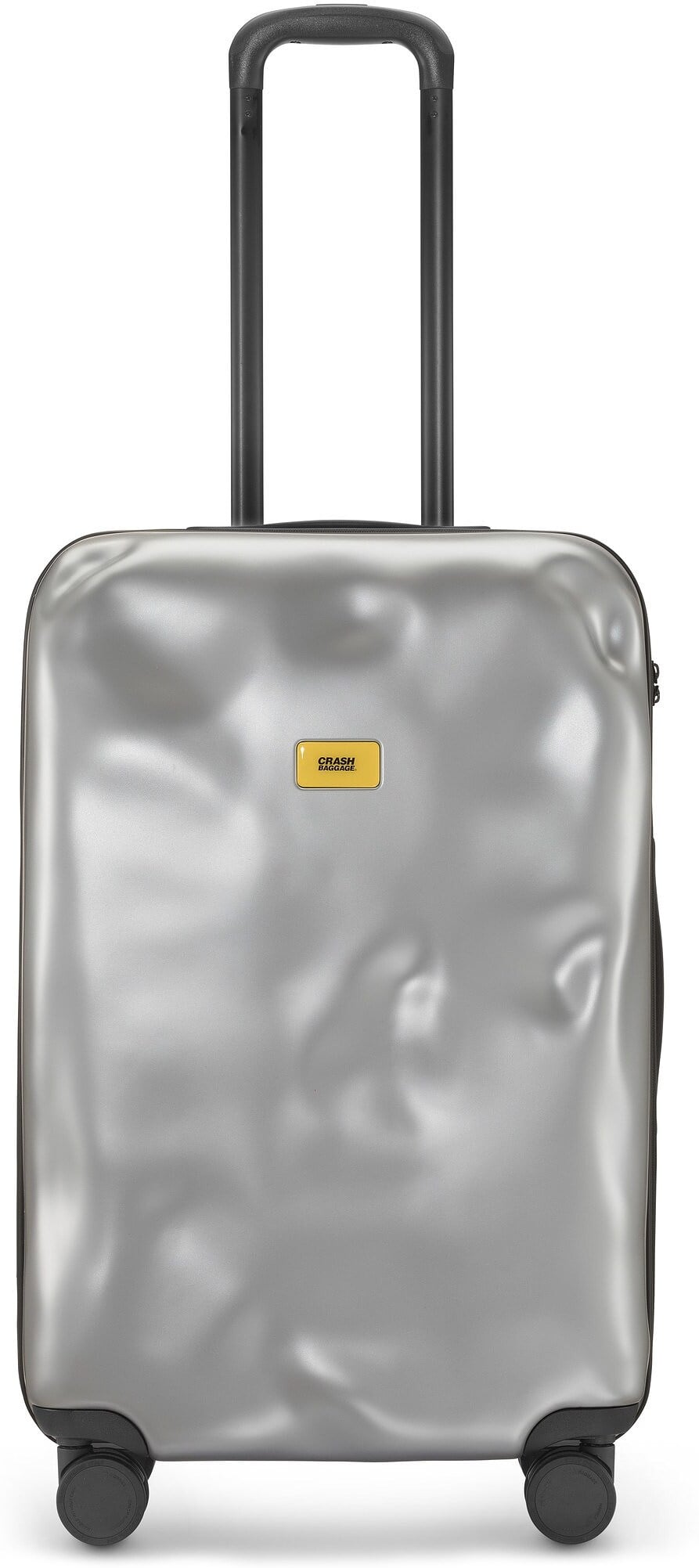 Icon Koffer mittel silberfarben