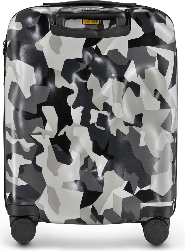 Icon Pattern Valise cabine, jaune et noire