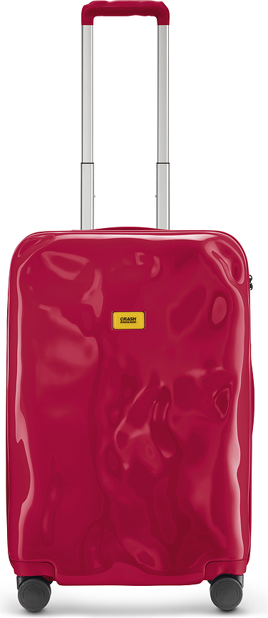 Icon Tone on Tone Koffer mittel Rubinrot