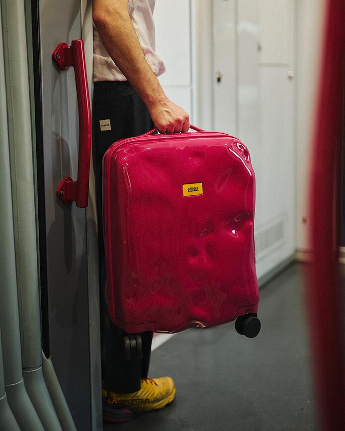 Icon Tone on Tone Valise cabine, jaune