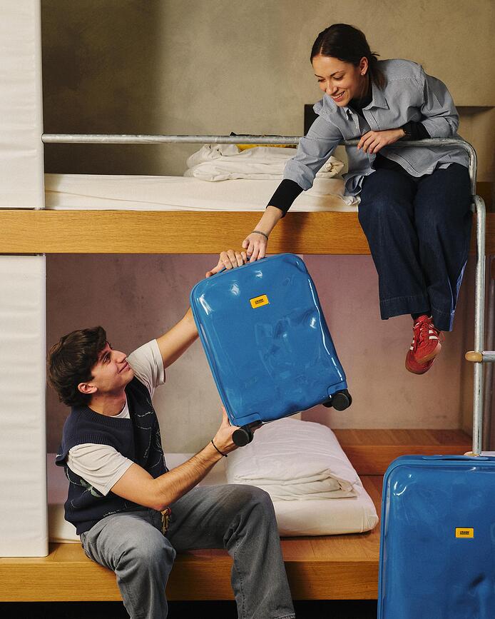 Icon Tone on Tone Valise cabine, jaune