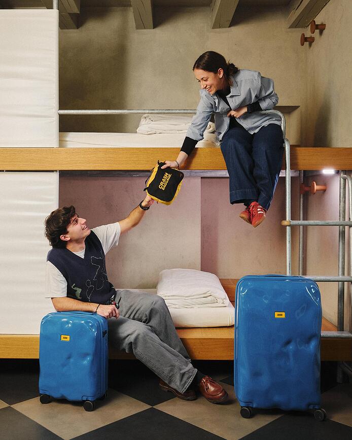 Icon Tone on Tone Valise cabine, jaune