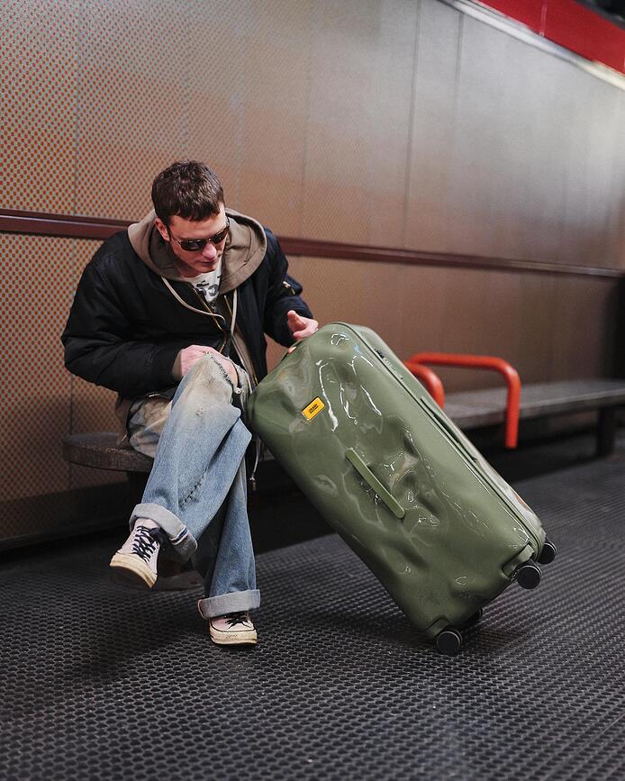 Icon Trunk Kovček, velik, črn