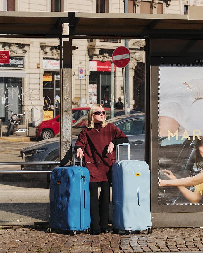 Icon Trunk Valise grande, lavande