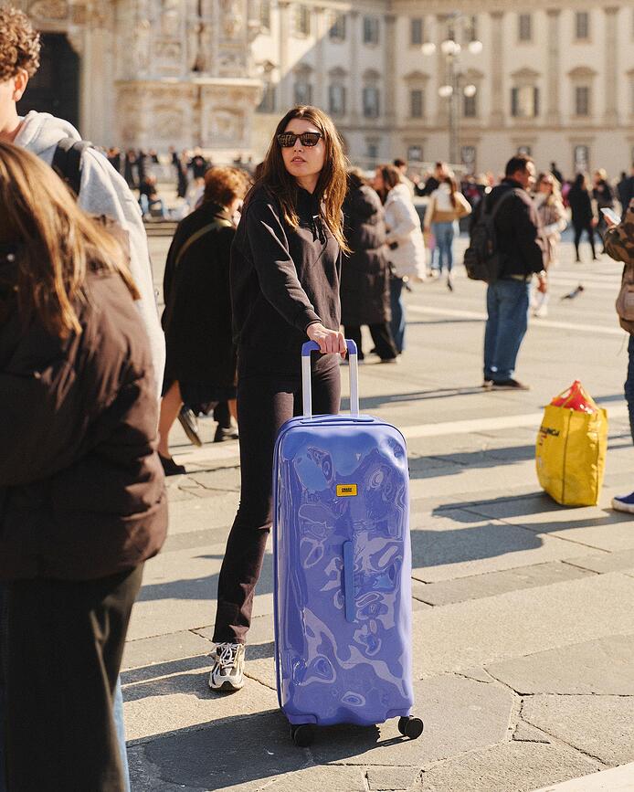 Icon Trunk Valise grande, lavande