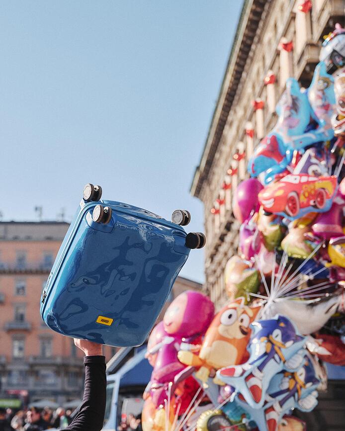 Maleta de cabina Icon Tone on Tone, amarilla