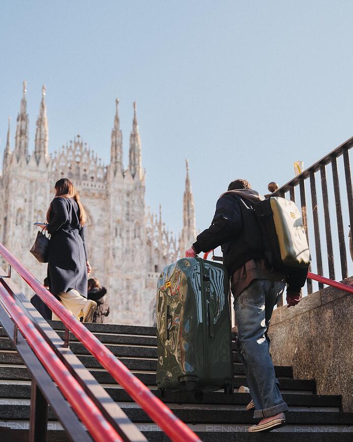 Maleta Icon Trunk, grande, negra