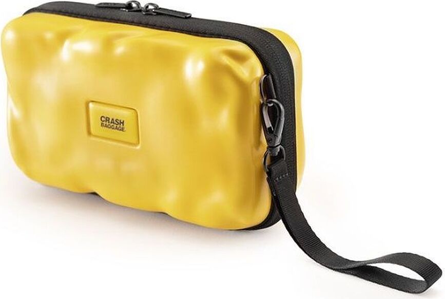 Mini Icon Trousse avec bandoulière, argentée