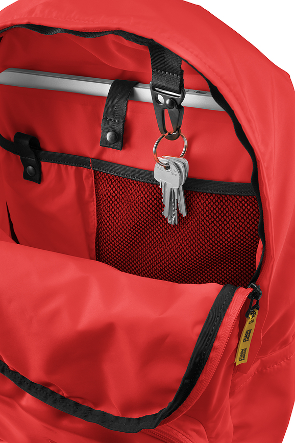 Mochila Crash Not Crash, 44 x 31 cm, negra