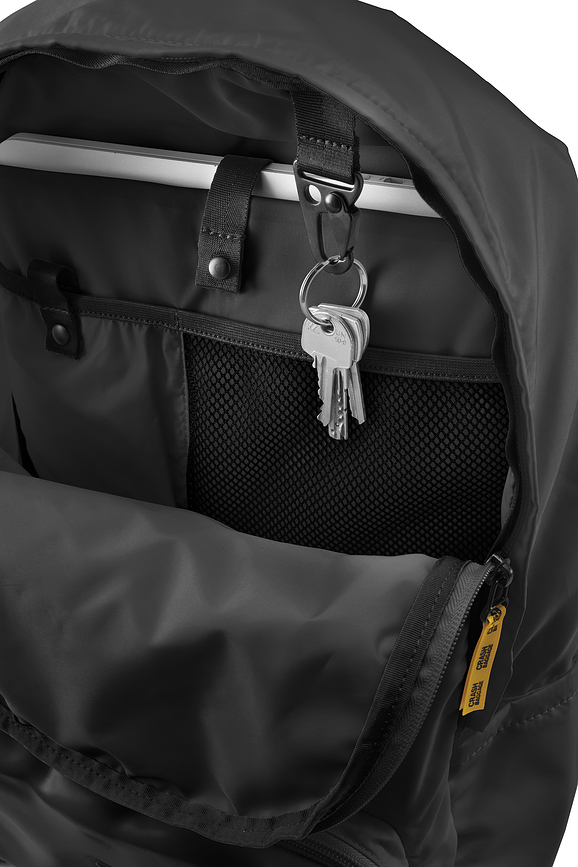 Mochila Crash Not Crash, 44 x 31 cm, negra