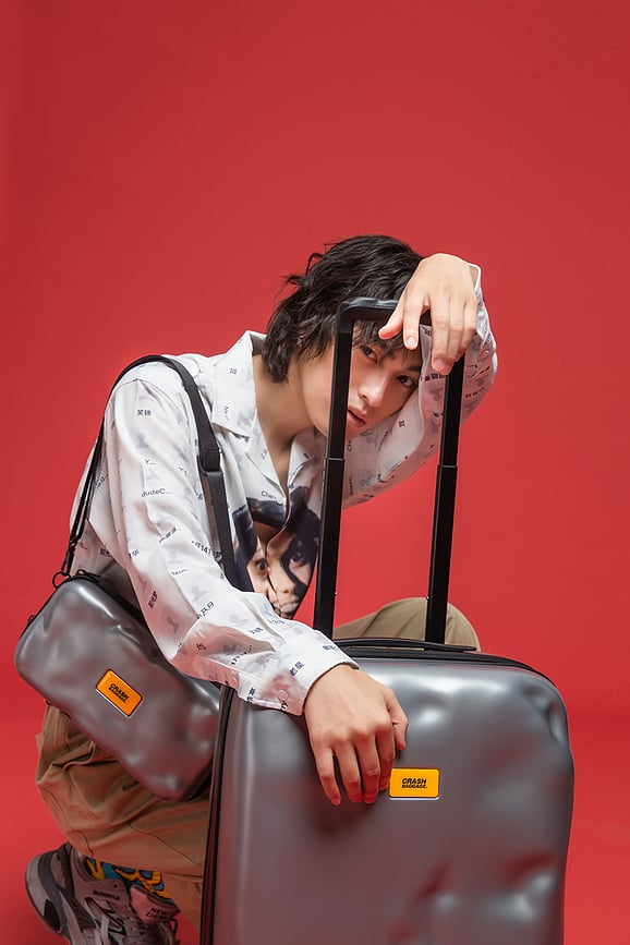 Neceser Maxi Icon, negro, con correa de hombro