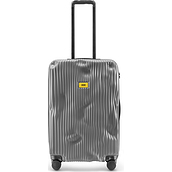 Stripe Suitcase medium grey