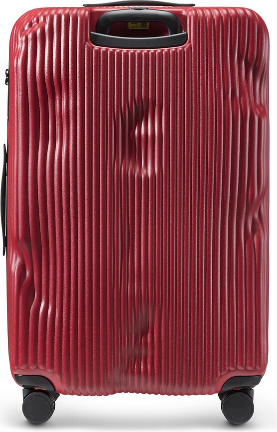 Валіза Stripe велика, сіра