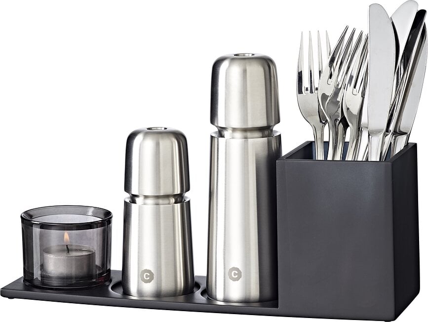 Base para molinillos Tabletopper, con recipiente